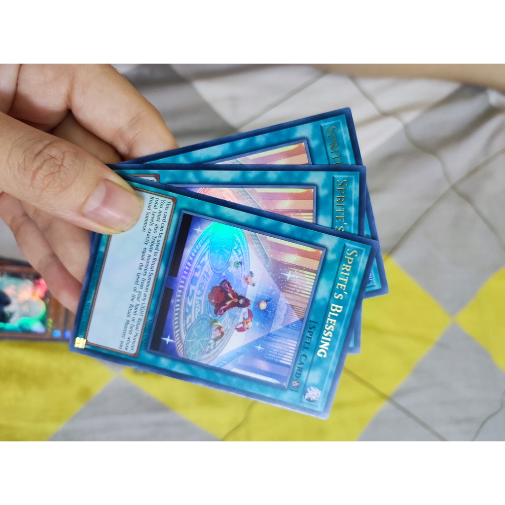 1 lá thẻ bài Sprite's Blessing - MP22-EN252 - Ultra Rare 1st Edition
