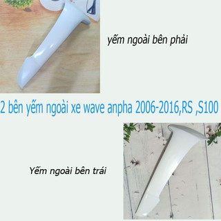 Yếm ngoài xe Wave RS100 - Wave Anpha 100 - Wave S100 đời 2006 đến 2016