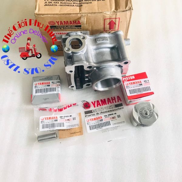 Bộ nòng piston bạc NVX 125cc Zin Yamaha Indonesia