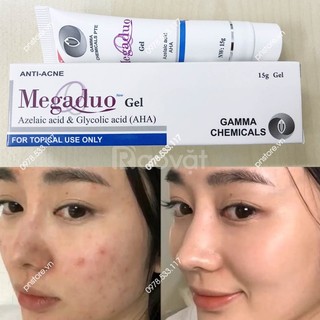 Megaduo gel - giảm mụn ẩn, thâm, giảm mụn trứng cá , 15g