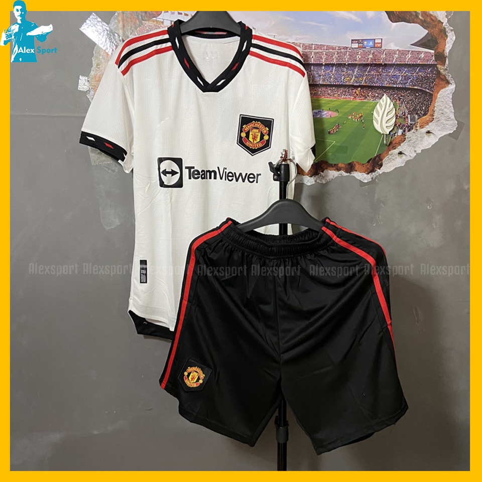 Bộ quần áo CLB Manchester U Trắng 22-23