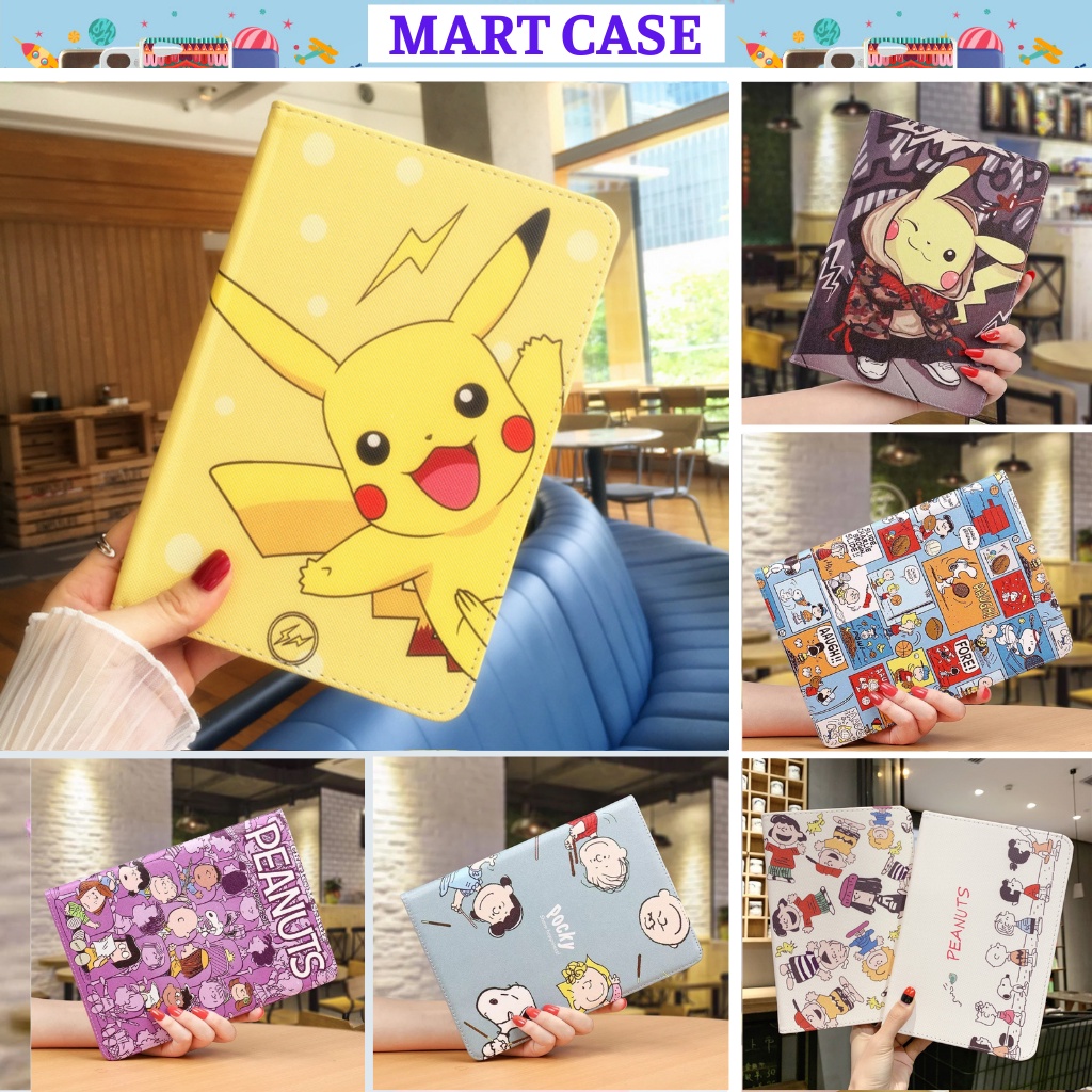 Ốp lưng ipad hoạt hình xinh tươi ốp ipad Air 1/2/3/Gen 5/6/7/8/9/Pro 10.5/Mini 1/2/3/4/5...MART CASE