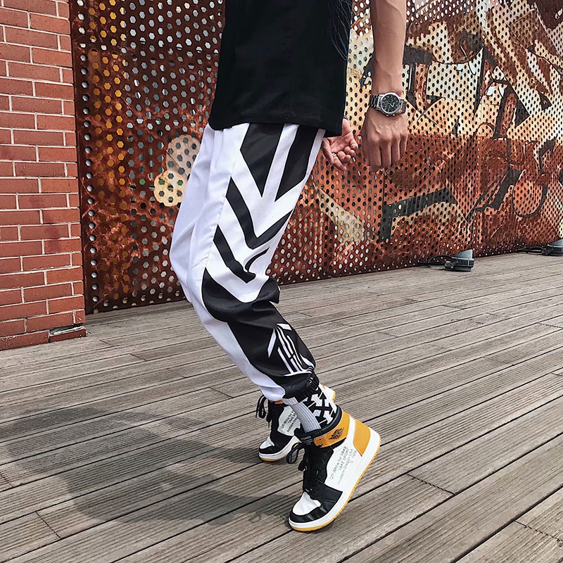 Quần Dài Thể Thao Dáng Rộng Phong Cách Thời Trang Hàn Quốc Cho Nam Giới