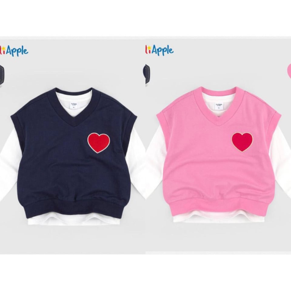 Gile nỉ da cá AndiApple 2 màu hồng/navy