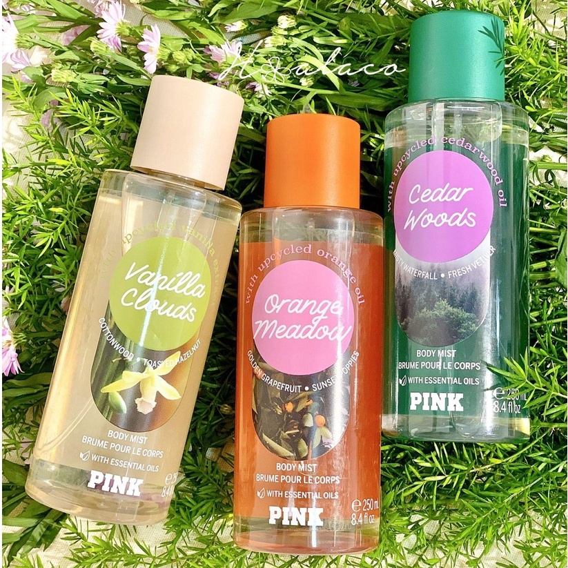 TỔNG HỢP 30ML XỊT THƠM TOÀN THÂN BODY MIST VICTORIA'S SECRET