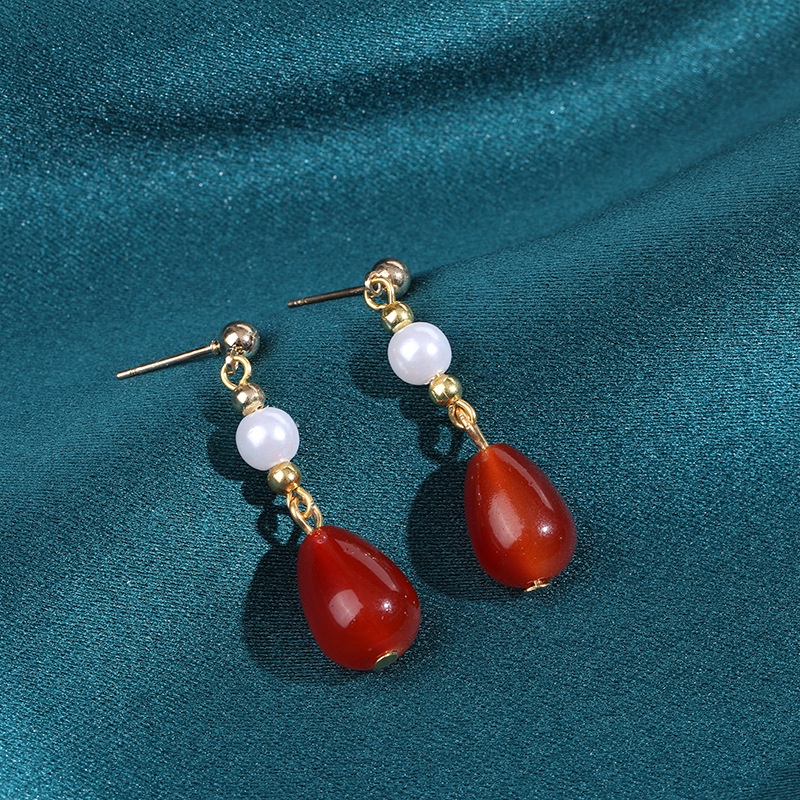 Bông Tai Tua Rua Dáng Dài Phong Cách Hanfu Cổ Điển Thời Trang Cho Nữ