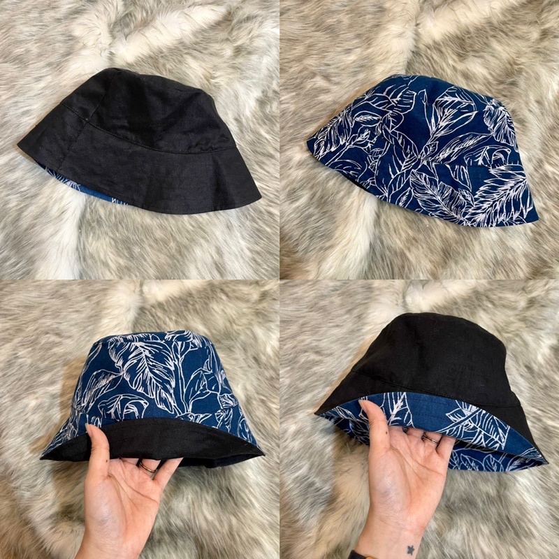 Nón Bucket Linen - có bigsize cho vòng đầu to/ nón linen/ nón bigsize linen/ nón bucket bigsize/ nón tai bèo bigsize