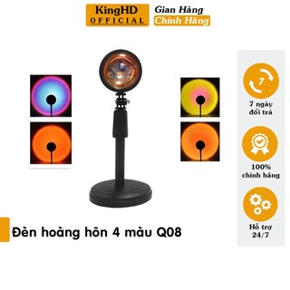 Đèn hoàng hôn sunset quay tiktok , đèn led sunset bốn màu quay phim, chụp ảnh sống ảo