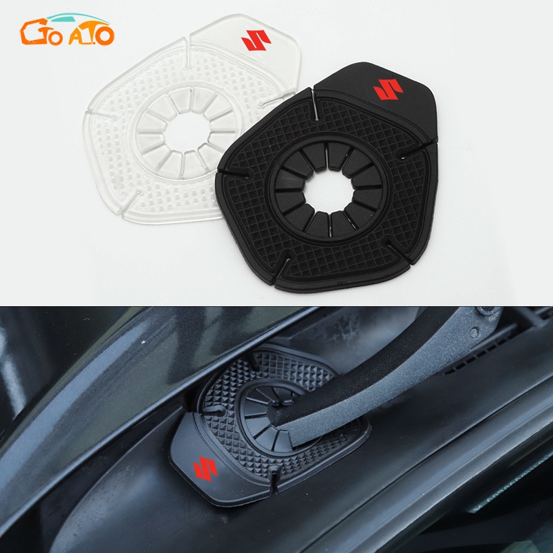 GTIOATO Silicone Vỏ Bọc Bảo Vệ Lỗ Cần Gạt Nước Cần Gạt Nước Oto ChốNg BụI Vỏ Bảo Vệ Bọc Bảo Vệ Cần Gạt Nước Kính Chắn Gió Xe Hơi Vỏ Bảo Vệ Cần Gạt Nước Phụ KiệN Xe HơI Cho Suzuki XL7 Swift Sport Vitara Dzire APV Ertiga Carry Celerio Ciaz Jimny