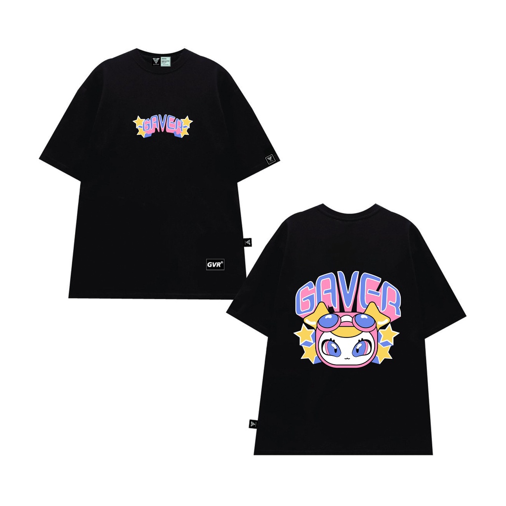 Áo Thun localbrand GAVER - CAT 01 Unisex quà tặng + ( móc khóa )