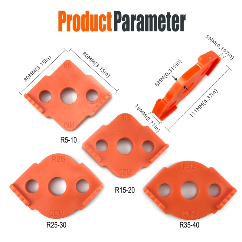 Bộ 4 Cái Đầu Cắt Tỉa Góc Cho R5 R10-R40