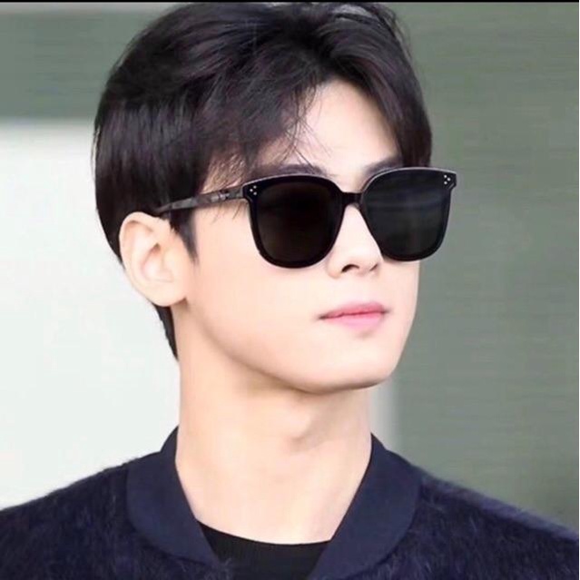 [FreeShip] [Ảnh thật] Kính V 3 chấm đen trắng thời trang Hàn Quốc UNISEX hotrend giá sỉ