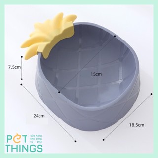 Chén ăn cho thú cưng hình trái cây
