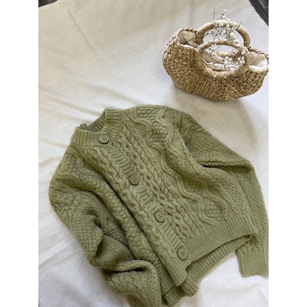 Cardigan len Thừng