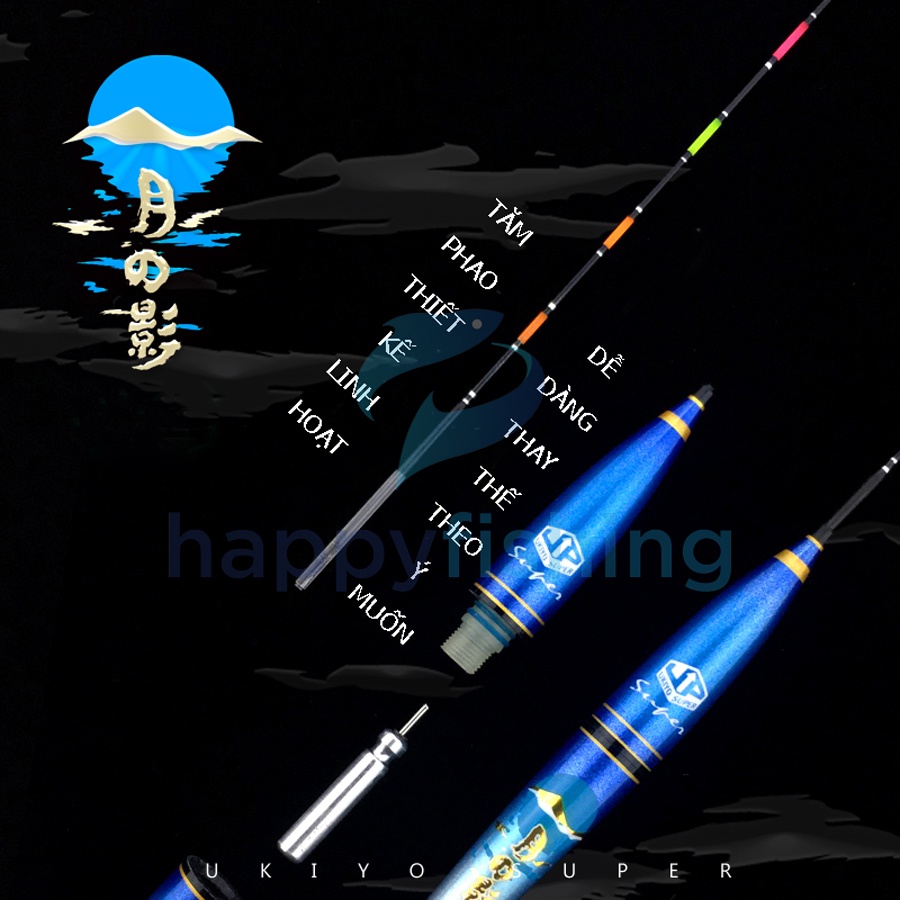 Phao Câu Đêm Độ Nhạy Cao, Phao Điện Tử Chuyên Cá Nhát UKIYO UZ040