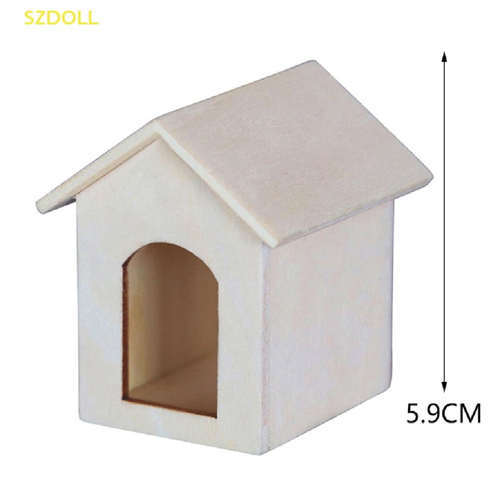 1 Mô Hình Giường Đôi / Tủ Treo Tường / Giường Ngủ Độc Đáo Trang Trí Nhà Búp Bê Tỉ Lệ 1: 12