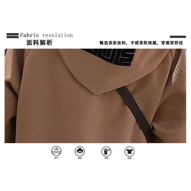 Bộ Áo Nỉ Hoodie + Quần Dài Lót Lông Cừu Ấm Áp Hợp Thời Trang Thu Đông Cho Bé Trai