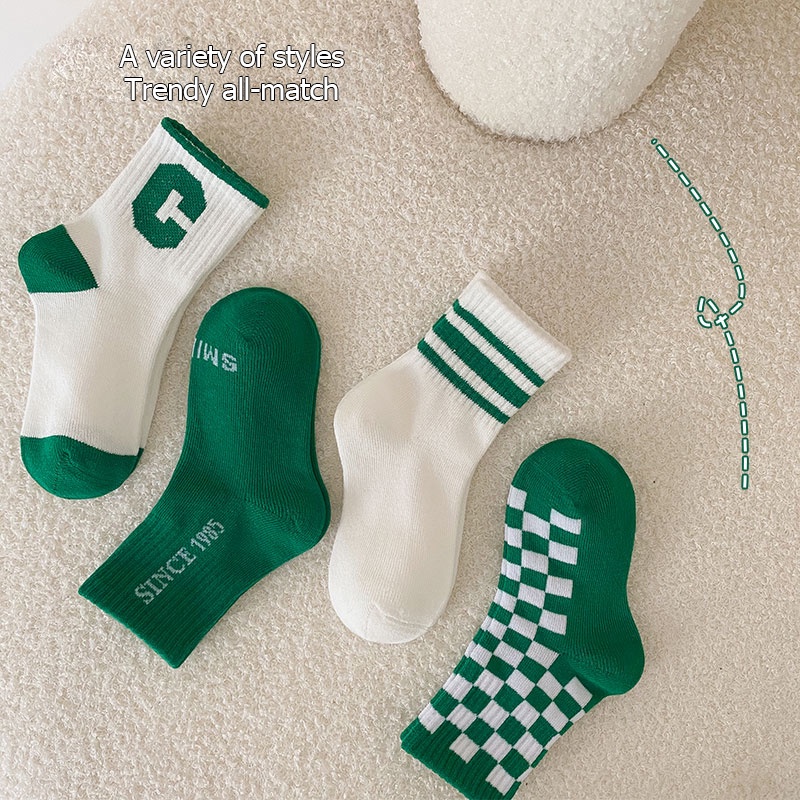 Tất Cotton Hoạt Hình Mario Cho Bé