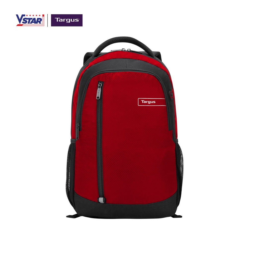Balo Laptop Targus 15.6 inch Sport Backpack (Red) - Hàng chính hãng