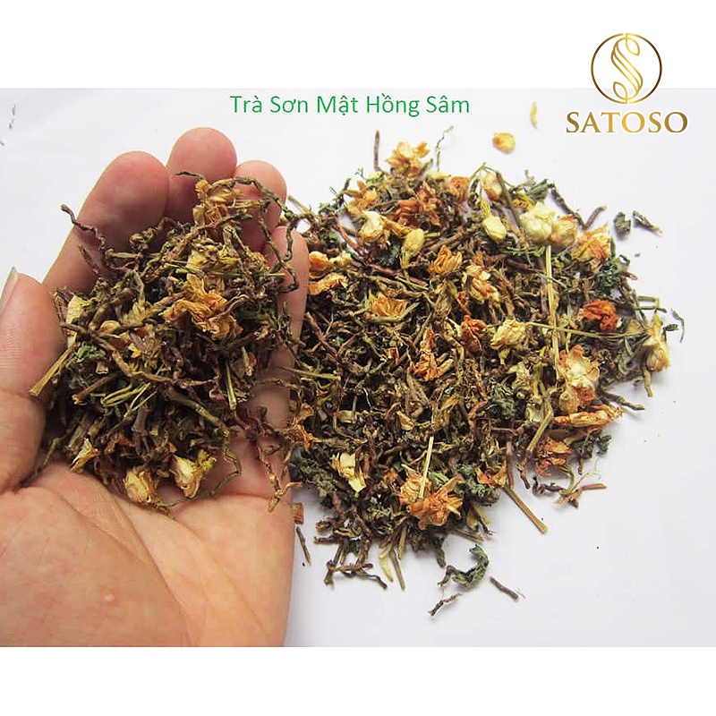 Trà sơn mật hồng sâm thượng hạng SATOSO tốt cho sức khoẻ 1kg SA69