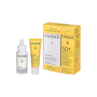 Set serum caudalie vinoperfect tặng kem chống nắng - Bộ serum vinoperfect và kem chống nắng caudalie
