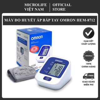  Máy đo huyết áp bắp tay Omron Hem 8712 | Bảo Hành 5 Năm