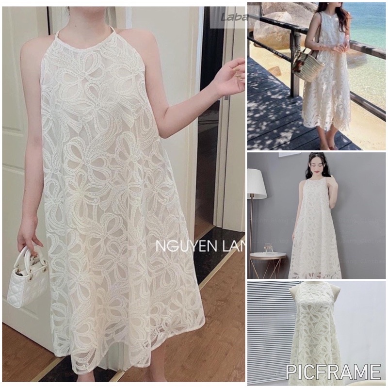 Đầm Maxi 2 Lớp Ren Độc Lạ Sang Chảnh Cực Kỳ