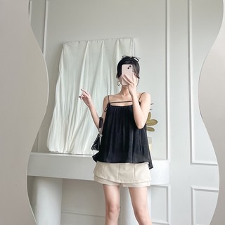 Áo Hai Dây Cột Cách Điệu - EDINI - A1448