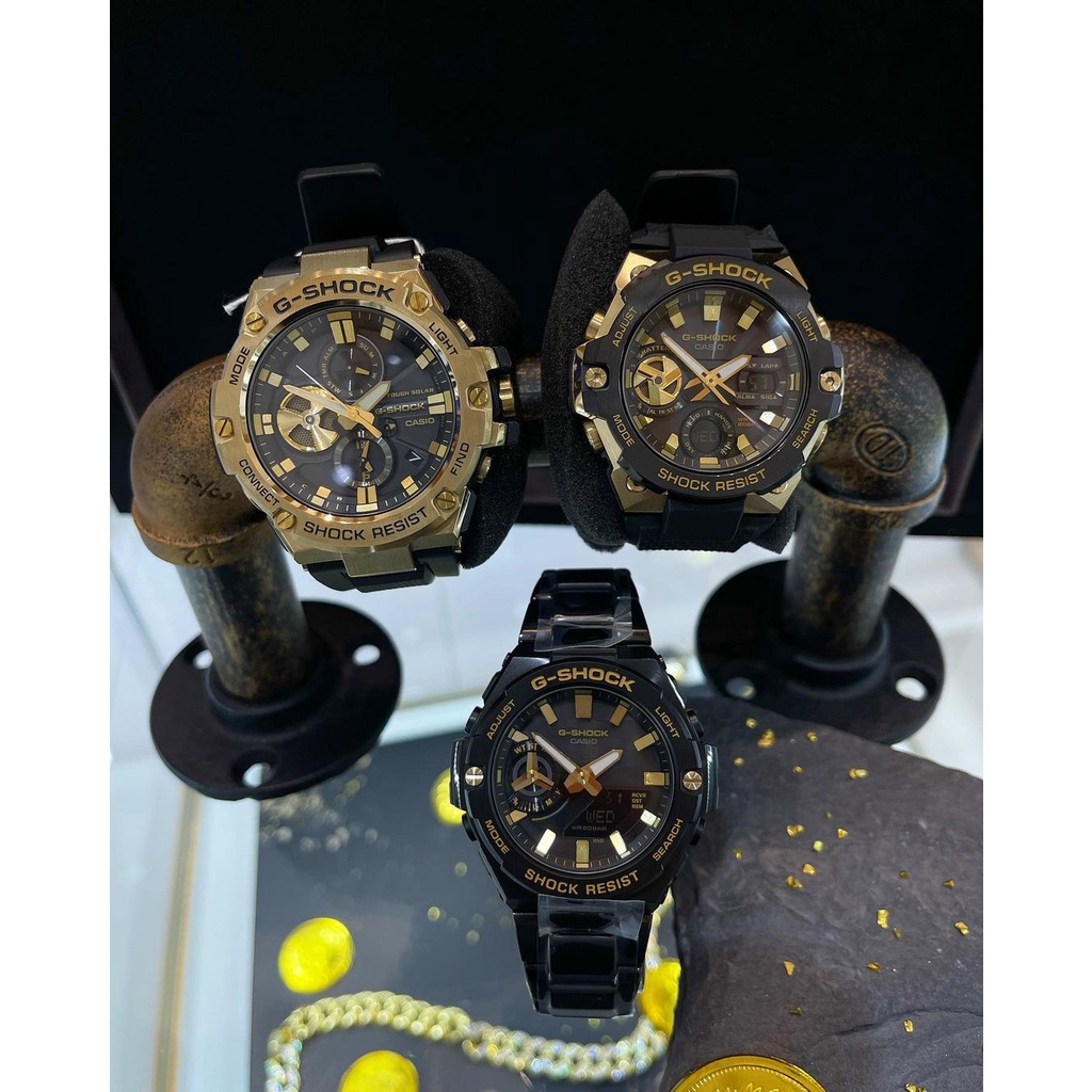 Đồng hồ Nam Dây nhựa Casio G-Shock GST-B400GB-1A9DR chính hãng bảo hành 5 năm Pin trọn đời