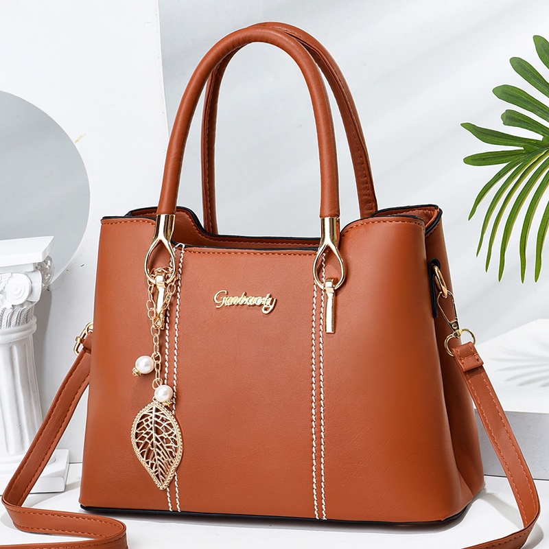 Túi Đeo Vai Sức Chứa Lớn Phong Cách Hàn Quốc Đơn Giản Cho Nữ