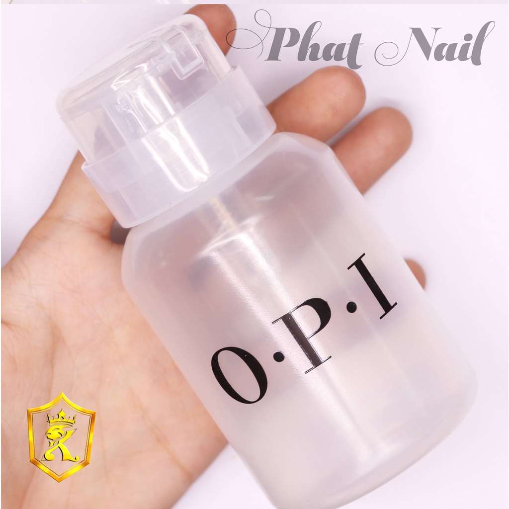 Bình OPI đựng axeton, nước lau gel