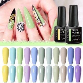 Gel sơn móng tay mtssii meet aceoss gel màu semi permanent sơn gel uv 7ml