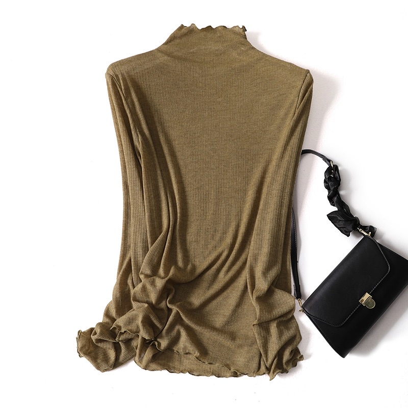 NRVP Áo Thun Nữ Dài Tay Dáng Rộng In Hình Phong Cách Hàn Quốc Kiểu Mới