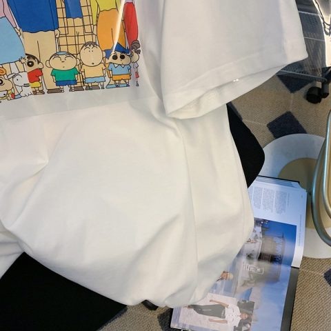 NRVP Áo Thun Unisex Mùa Hè Dáng Suông Tay Cộc Phong Cách Hàn Quốc Cho Nam Nữ