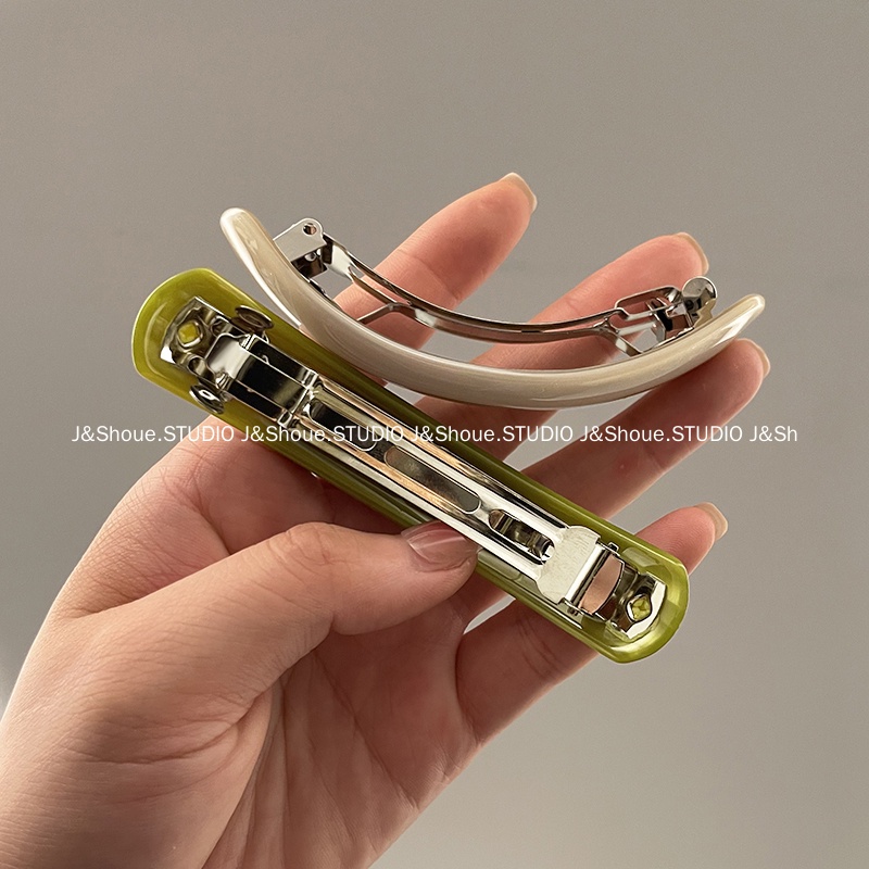 Kẹp Tóc Lò Xo Màu Sắc Tươi Sáng Phong Cách Hàn Quốc KF508