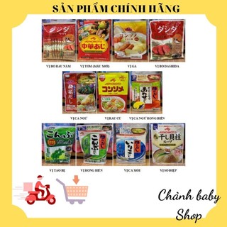 HẠT NÊM CHO BÉ ĂN DẶM TOPVALU VÀ AJINOMOTO NỘI ĐỊA NHẬT