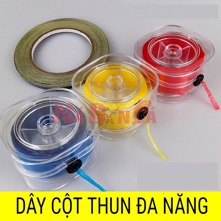 CUỘN DÂY BUỘC THUN CHO NÁ CAO SU LOẠI NHIỀU MÀU CAO CẤP [CT1]