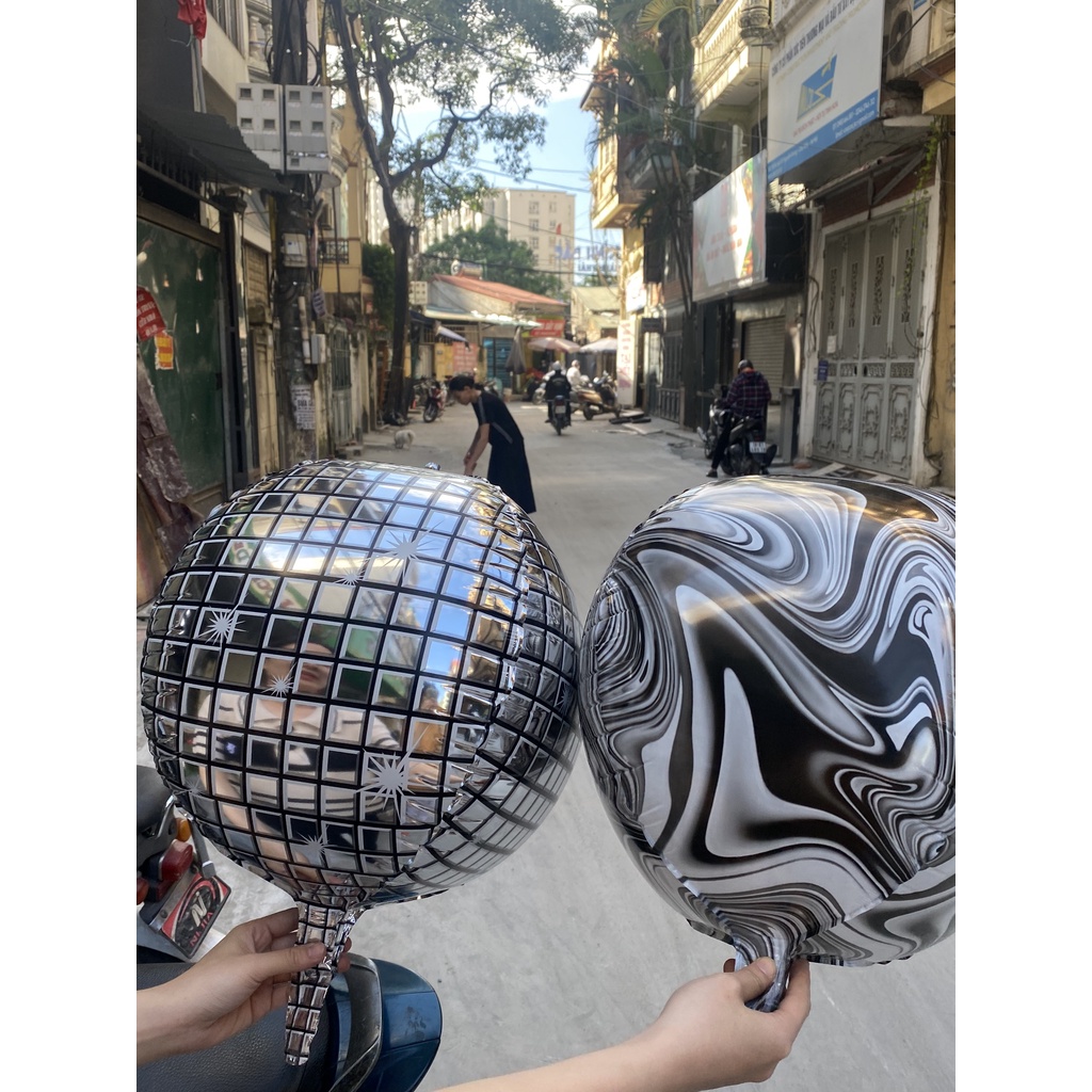 Bóng Bay 4D Họa Tiết Trang Trí Sinh Nhật, Tiệc, Điểm Đường Bóng Trang Trí YH011