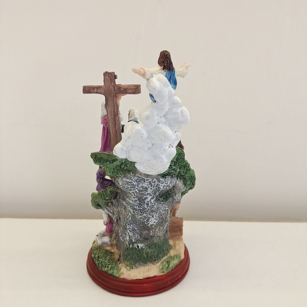 [COD]Mô hình tượng chúa Jesus trang trí giáng sinh Tượng điêu khắc thủ công bằng nhựa resin trang trí nhà cửa