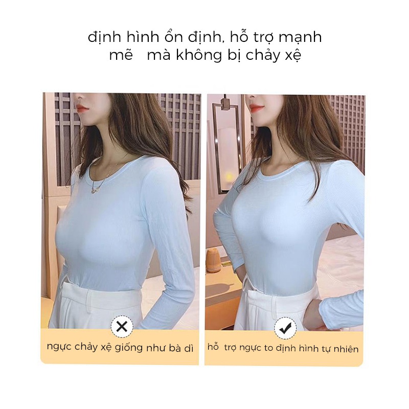 Áo Lót Không Gọng Midori Thông Hơi Nâng Ngực Gom Tạo Khe Quyến Rũ A91