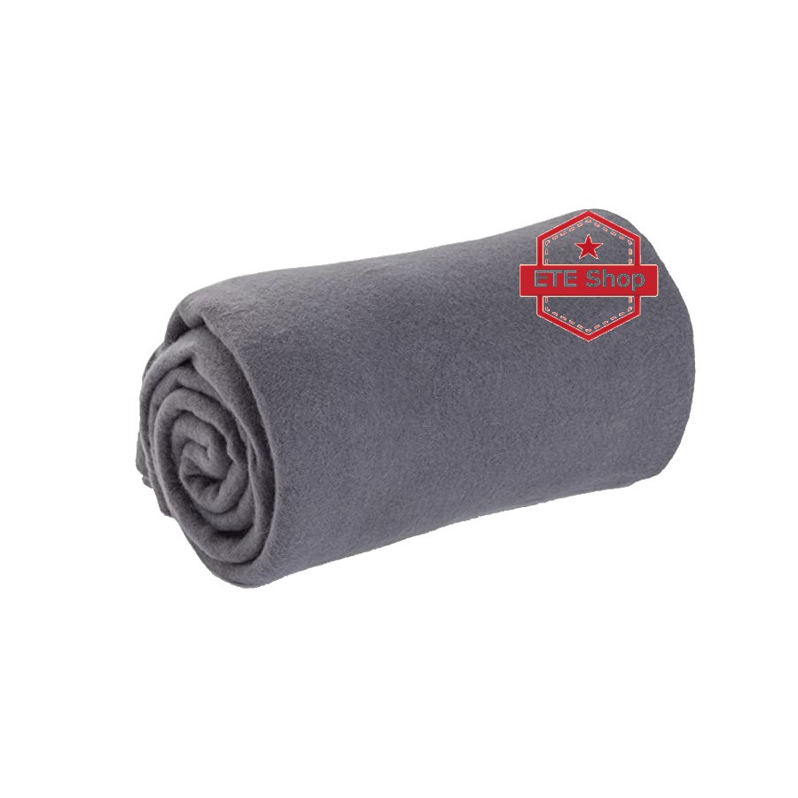 Mền nỉ đơn giản ngủ trưa văn phòng, màu sạch, bền, Không xù, Không phai màu, khổ 1m5x1m9, nặng 500g