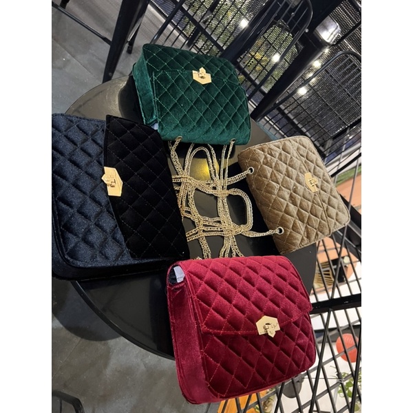 TÚI XÁCH CHẤT NHUNG MƯỢT