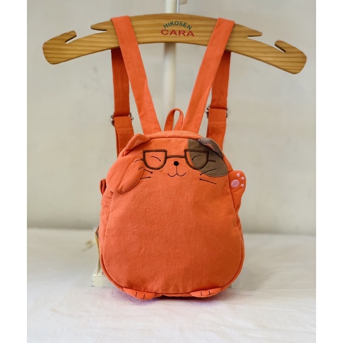 Balo baby mèo đeo kính Hikosen Cara