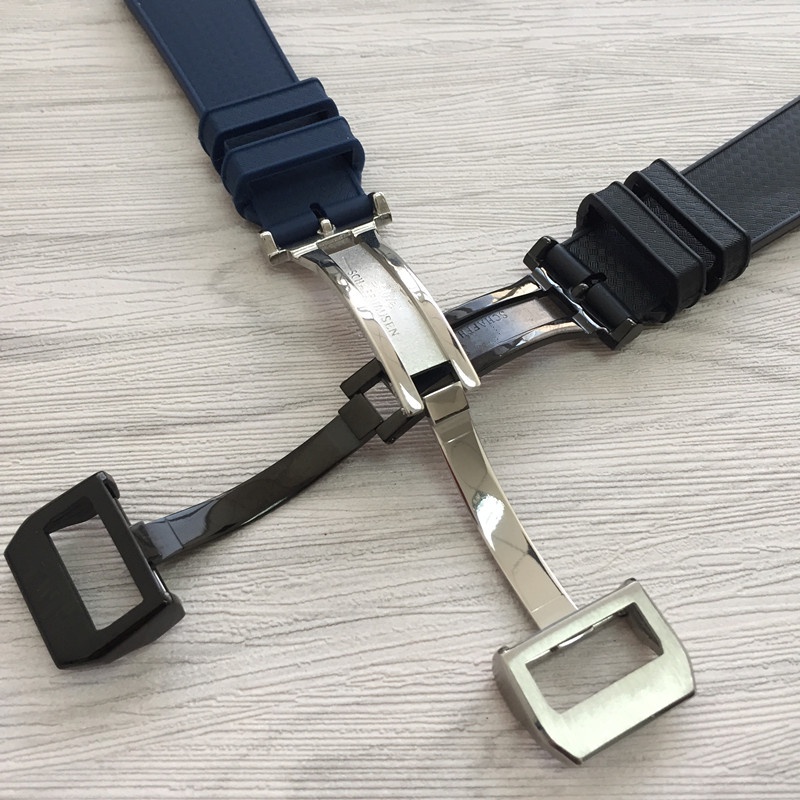 Dây Đeo Cao Su Silicone Tự Nhiên Phù Hợp Cho Đồng Hồ Thông Minh IWC IWC323101Phụ Kiện 22mm