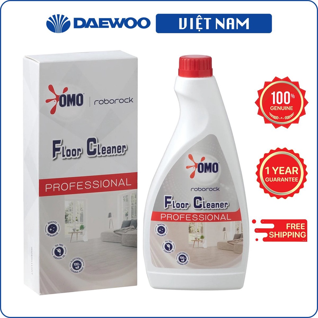 🍀SIÊU HOT🍀Nước lau sàn chuyên dụng Omo Roborock