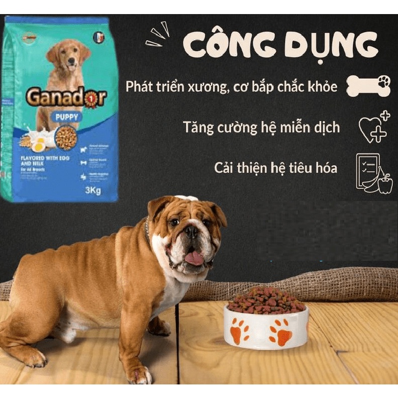 Thức Ăn Hạt Cho Chó Hạt Ganador 400g Nhiều Vị - Hạt cho chó lớn và chó con