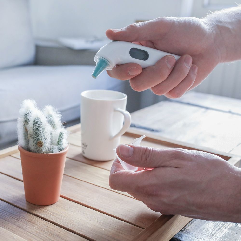 Nhiệt kế đo tai Braun ThermoScan 3 IRT3030 | Chính Hãng