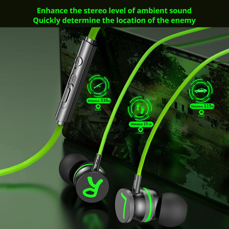 Tai nghe HdoorLink có dây từ tính giắc cắm 3.5mm có micro âm trầm cho điện thoại máy tính bảng Android