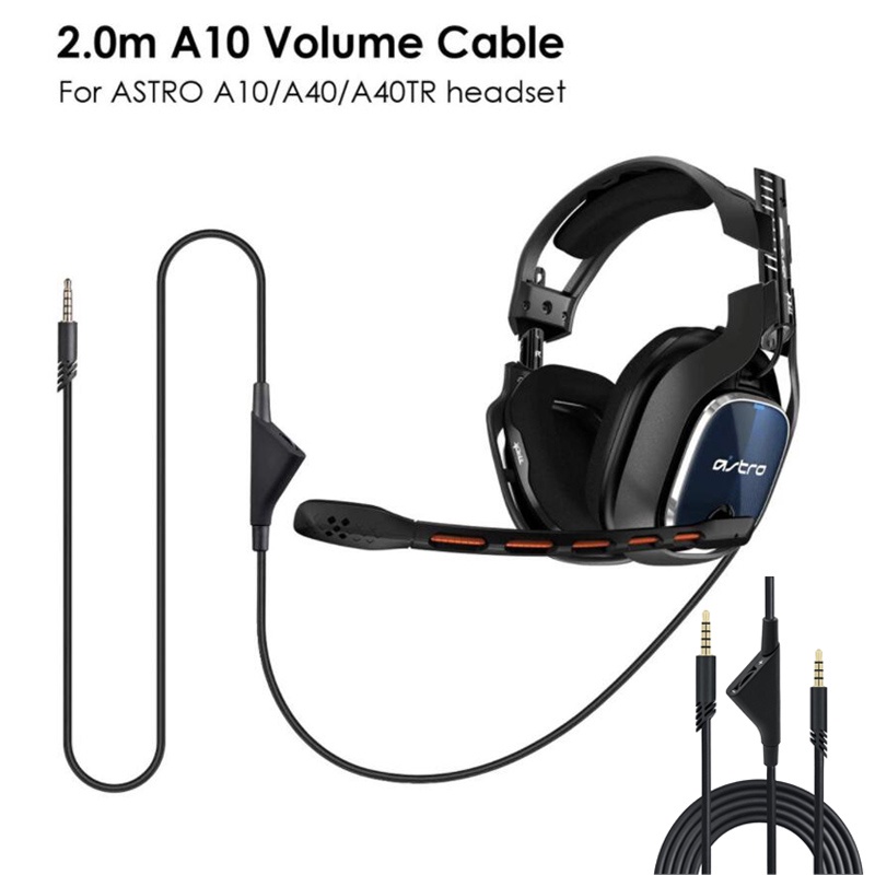 Dây Cáp Thay Thế Cho Tai Nghe Chơi Game Astro A10 / A30 / A40 2.0 M 6.5 Feet Cho Xbox one PC Ps4