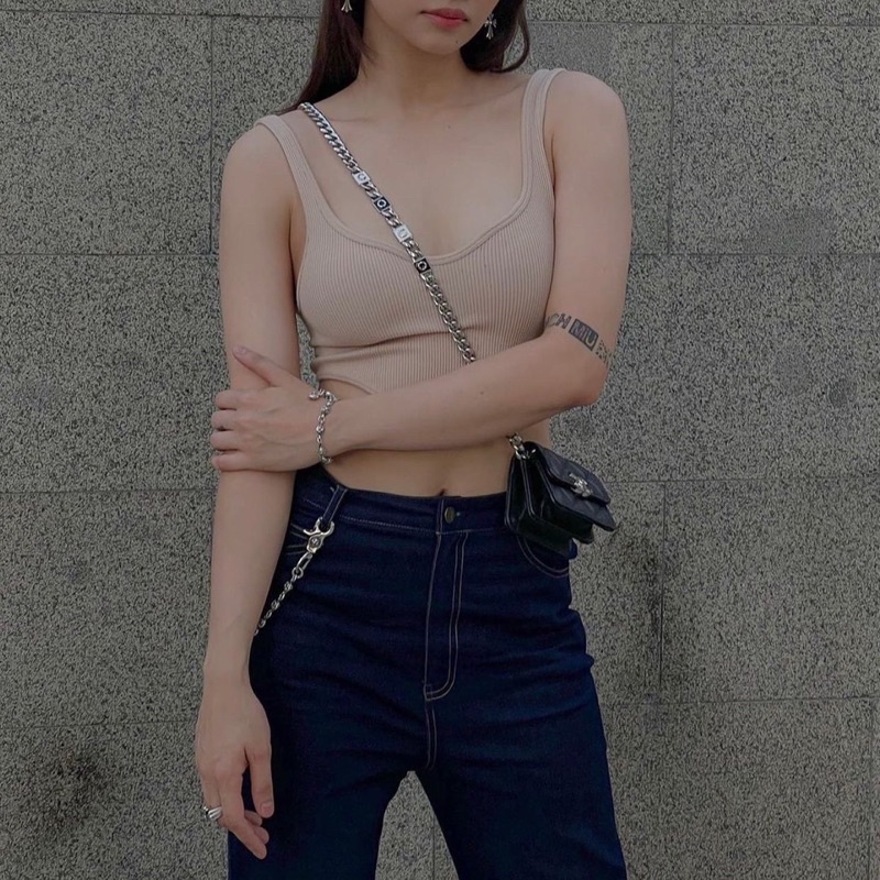 Pass/thanh lý Áo croptop ZARA AUTH newtag